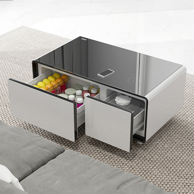 220V Compacto Mini Bar Refrigerador de carga inalámbrica para el vino y bebidas