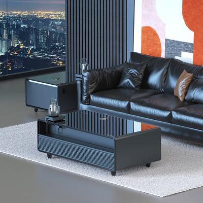 Muebles para el hogar Mesa táctil con altavoz frigorífico Cargador de teléfono y control de pantalla táctil