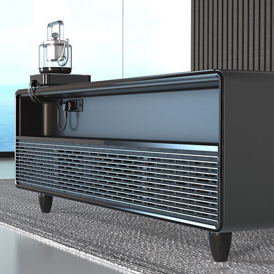 Muebles para el hogar Mesa táctil con altavoz frigorífico Cargador de teléfono y control de pantalla táctil