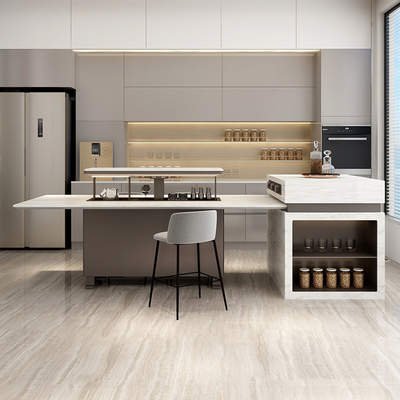 Muebles para edificios de oficinas Multifunción de la casa de la mesa de bar con la parte superior de mármol refrigerado