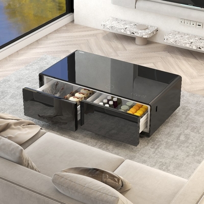 Inicio Muebles 2024 Mesa de café inteligente multifunción con cajón congelado Refrigerador