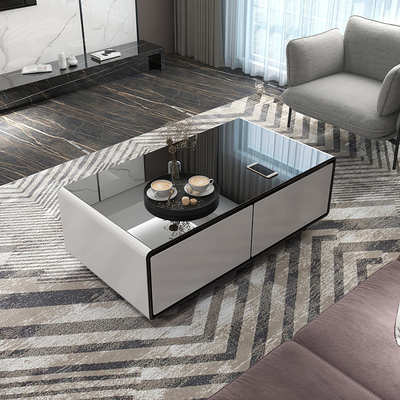 Muebles inteligentes Dormitorio Refrigerador de hierro de metal Mesa de café Hotel Restaurante Banquete