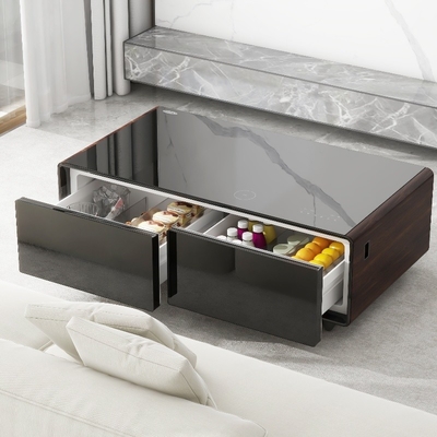 Mesa de café de color de madera para muebles de dormitorio 1295*705*460mm