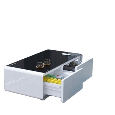 2024 Refrigerador inteligente de mesa de café con rango de temperatura de 3 8 C/6- 12 C NO plegado
