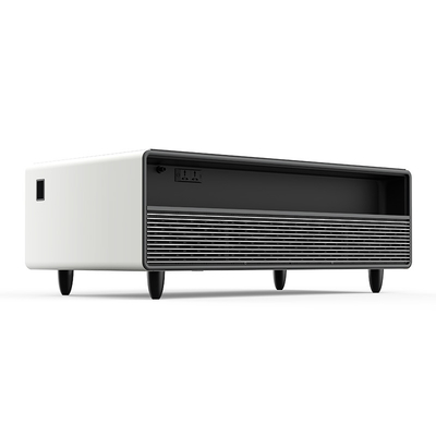 Mini Refrigerador Inteligente Refrigerador de mesa de café con sistema inalámbrico de carga y refrigeración