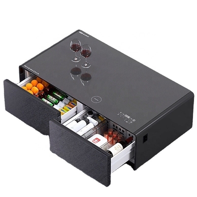 Consumo eléctrico 0,38 kwh/24h Refrigerador inteligente Mesa de café para el salón