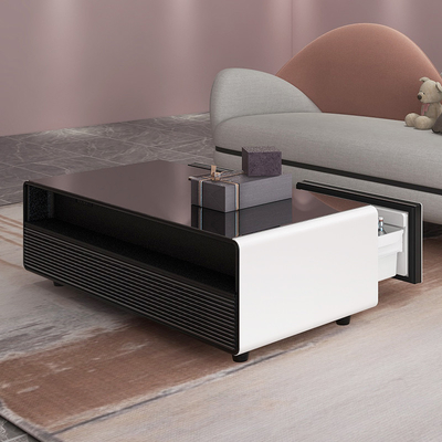 Muebles de mesa con capacidad de refrigerador de 135L y puertos USB Primst Smart Fridge Table
