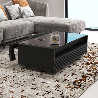 Muebles inteligentes Primer gabinete de vino Mesa central con capacidad de almacenamiento de 135L