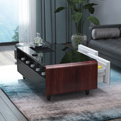 75W Diseño Moderno Wine Cooler Mini Refrigerador nevera Mesa de café para el cine en casa