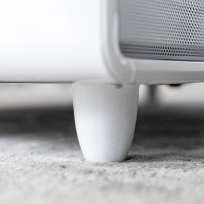 Mesa de café de carga inalámbrica de diseño moderno con luz RGB y reproductor de música