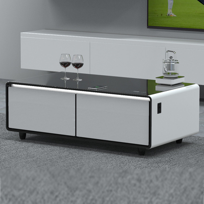135L doble puerto de carga USB Refrigerador de reproductor de audio incorporado con refrigerador de compresor