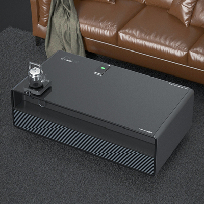 Mesa de café inteligente con pantalla táctil nevera y altavoz 2024 Muebles de lujo de primera