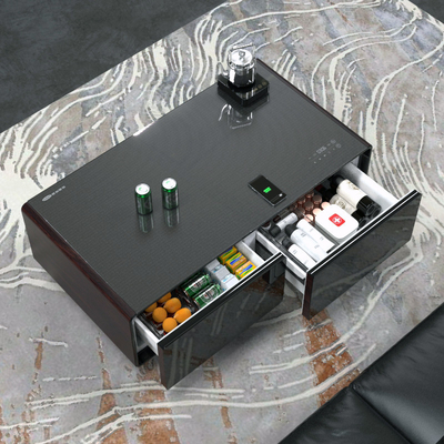 Muebles de sala de estar Refrigerante inodoro Smart con carga inalámbrica y altavoz de música