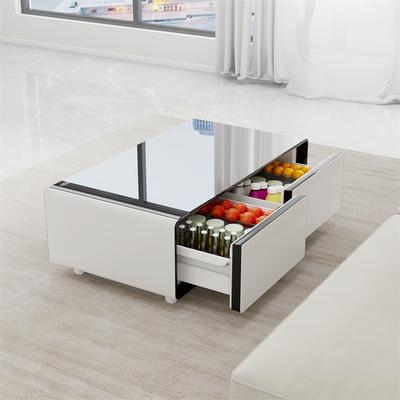 2024 Refrigerador de mesa de café inteligente Tipo de descongelamiento libre de heladas y almacenamiento de gran capacidad
