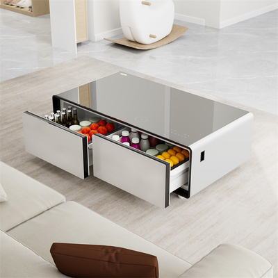 2024 Refrigerador de mesa de café inteligente Tipo de descongelamiento libre de heladas y almacenamiento de gran capacidad