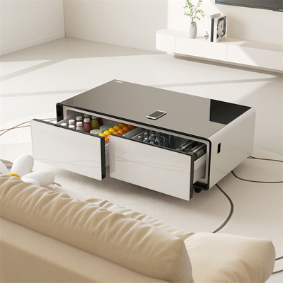 2024 Refrigerador de mesa de café inteligente Tipo de descongelamiento libre de heladas y almacenamiento de gran capacidad