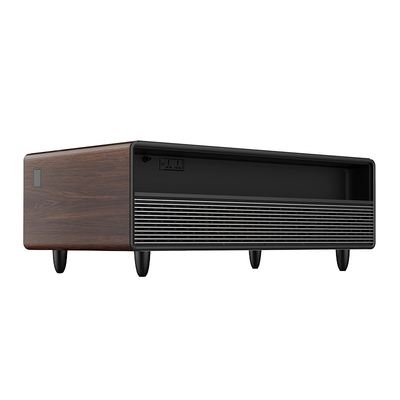 Refrigerador inteligente de 60W con carga inalámbrica USB y zonas de doble temperatura