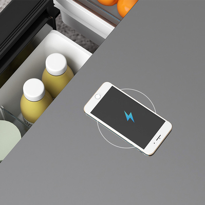 Color personalizado Refrigerador de vino Smart Mesa de café doble compresor controlado por la aplicación