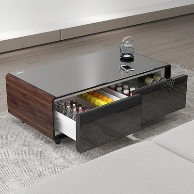 Mini Tabla de Bar Refrigerador de mesa de café con reproductor de música para sala de estar controlado por aplicación 75W