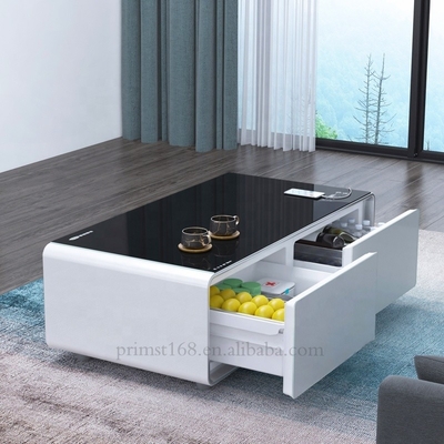 Mesa de café de 130L con música de control táctil inteligente y compatibilidad de voltaje 110220