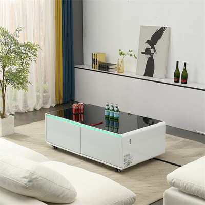 Refrigerante de oro R600a/40g Mesa de café inteligente con cargador USB y mesa táctil inteligente 2024