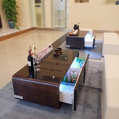 Refrigerador portátil inteligente con pantalla táctil y reproductor de música Tecnología de impresión 3D