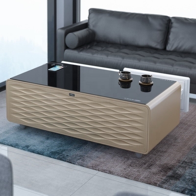 Refrigerador portátil inteligente con pantalla táctil y reproductor de música Tecnología de impresión 3D