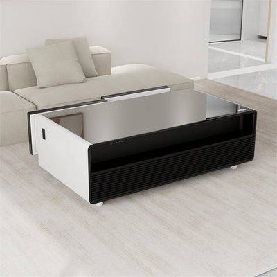 Aparatos domésticos Refrigerador de doble puerta para mesa de café inteligente multifuncional