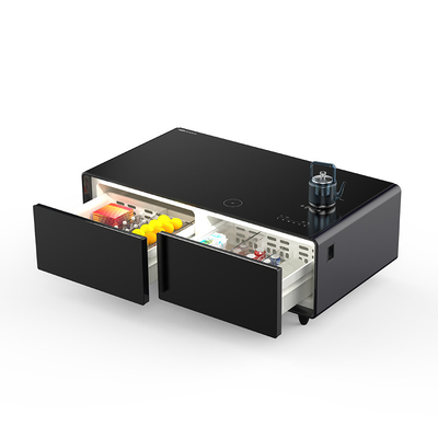 110v/220v 60Hz/50Hz Entrada de energía Control táctil nevera Mesa de refrigeración de cerveza con parámetros USB