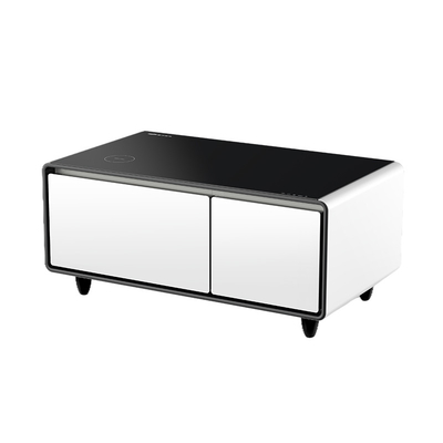 Otros tipos de refrigeración Mesa de café inteligente con reproductor de música y carga inalámbrica