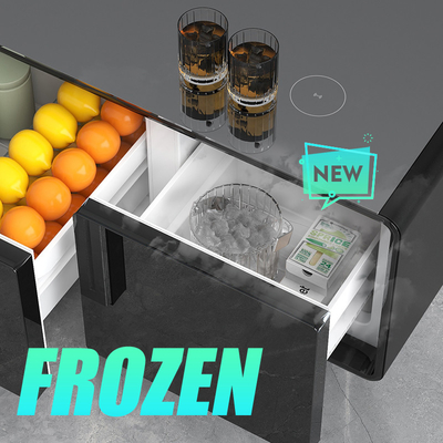 Otros tipos de refrigeración Mesa de café inteligente con reproductor de música y carga inalámbrica