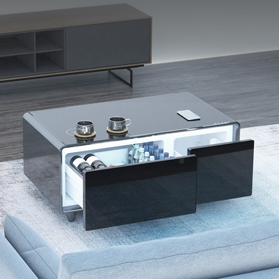Diseño moderno 93L Household Smart Refrigerator con 2 puertos USB y carga inalámbrica del teléfono