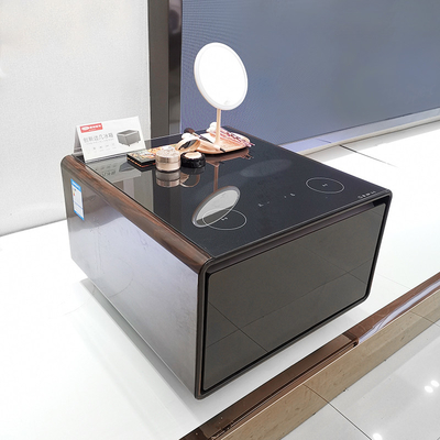 Modern Design 2024 Smart Coffee Table con almacenamiento en el refrigerador y luz LED de pantalla táctil
