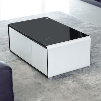 Altavoz de carga inalámbrica de acero inoxidable de refrigeración directa 2024 Mesa de café