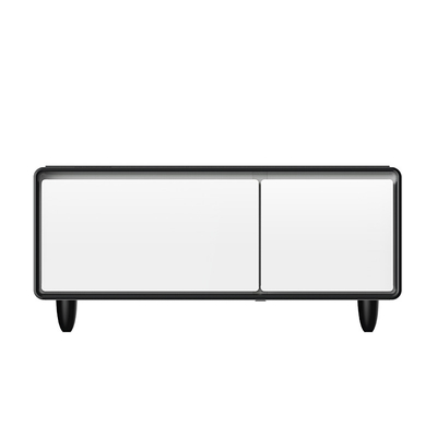 Muebles inteligentes de diseño moderno Casa pequeña Mesa de café inteligente con función de refrigerador