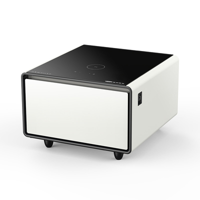 Refrigerador de 65L Mini Refrigerador lateral para mesa de té multifunción y mesa de café inteligente