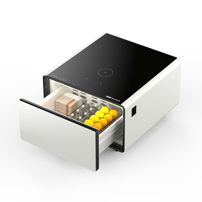 Cargador USB y recarga inalámbrica Mesa de café inteligente para muebles de sala de estar modernos