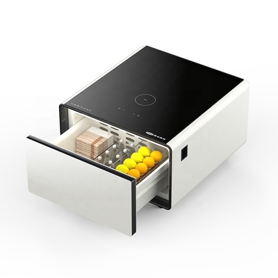 Refrigerador de 65L Mini Refrigerador lateral para mesa de té multifunción y mesa de café inteligente