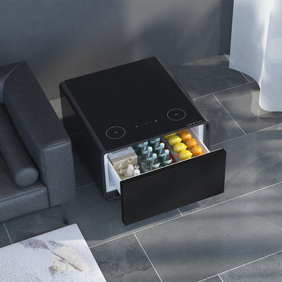 Mesa de café inteligente con nevera La adición perfecta a su experiencia de comedor en casa