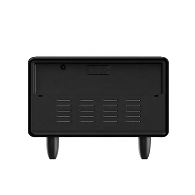 Tabla de café moderna con refrigerador Mini Bar de nevera altavoz de carga inalámbrica Mesa lateral