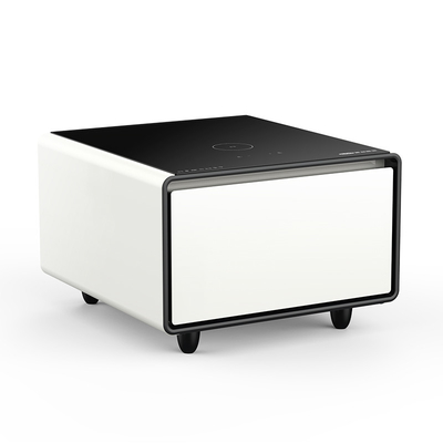 Muebles modernos para el salón PRIMST Mesa de café inteligente con nevera y mini nevera