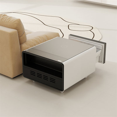 Acero inoxidable Smart Mini Bar Mesa lateral nevera cajas de máquinas expendedoras inteligentes