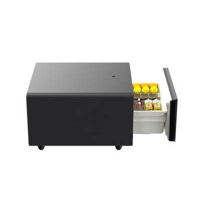 Estancia de noche de estilo moderno Mini mesa lateral refrigerador para muebles de sala de estar
