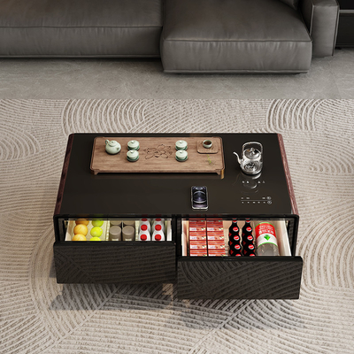 Muebles de sala de estar Mesa de té moderna combinada con caldera de ebullición Mesas de café
