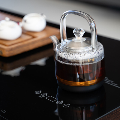 Muebles de sala de estar Mesa de té moderna combinada con caldera de ebullición Mesas de café