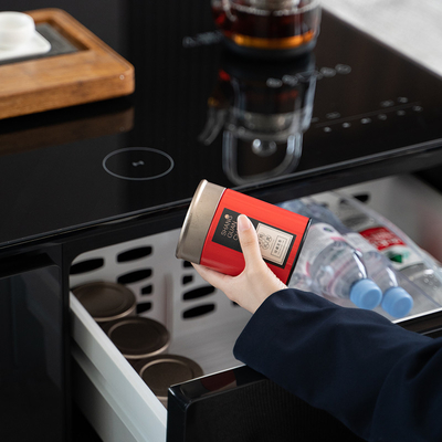 Muebles de sala de estar Mesa de té moderna combinada con caldera de ebullición Mesas de café