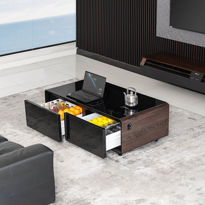Muebles de sala de estar Mesa de té moderna combinada con caldera de ebullición Mesas de café