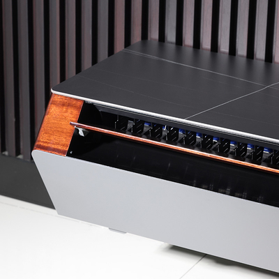 Cabinet moderno de madera CB 25 AC con función de refrigeración / calefacción y innovador montaje en la pared