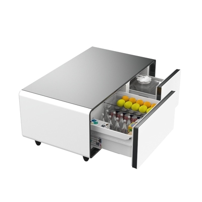 Primst 2024 Smart Coffee Table Fridge Muebles para el hogar con refrigerador Peso bruto 45 kg