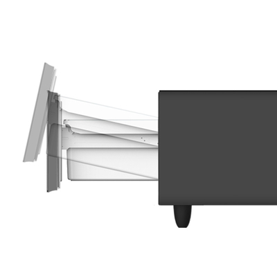 Tipo de refrigeración con enfriamiento por aire Primst Smart Coffee Table Fridge para una vida cómoda